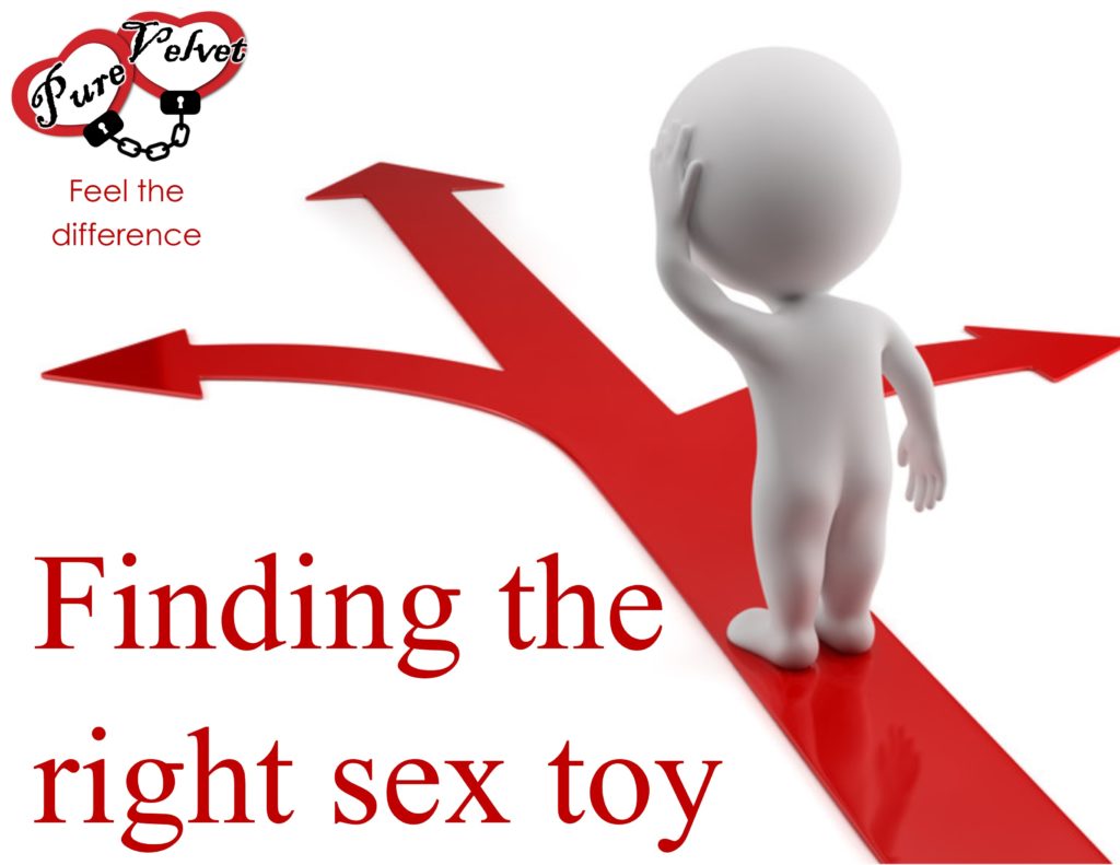 Finding the right sex toy